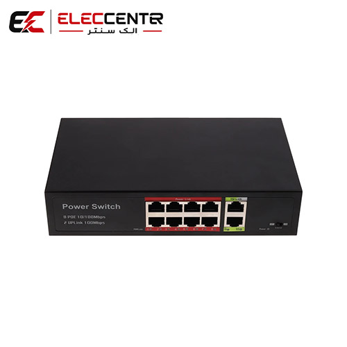 هاب سوییچ 2+4 پورت10/100 PoE برند 298