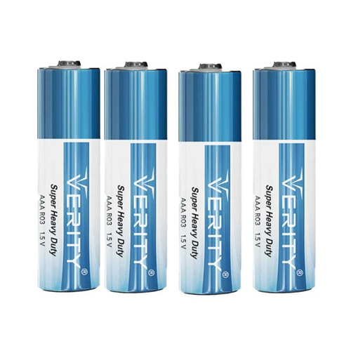 باتری نیم قلمی وریتی مدل Super Heavy Duty بسته چهار عددی