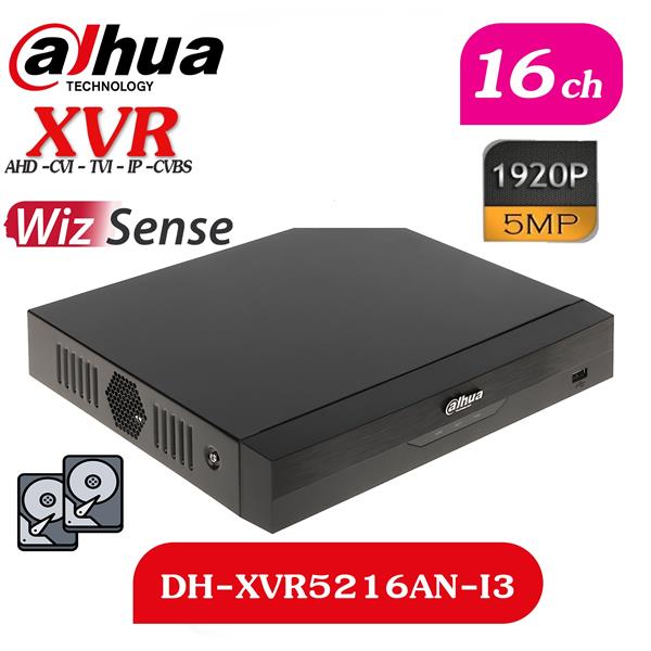 دستگاه 16 کانال DH-XVR5216AN-I3 برند داهوا | WizSense