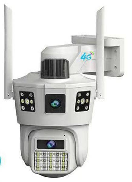 دوربین وایرلس چرخشی دو لنزه سه تصویر