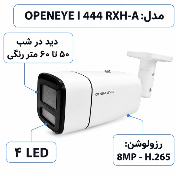 دوربین مداربسته OPENEYE I 444 RXH -A