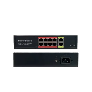 سوییچ شبکه 4 پورت 100/1000 poe با 2 پورت uplink برند 298